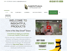 Tablet Screenshot of insightfulproducts.com